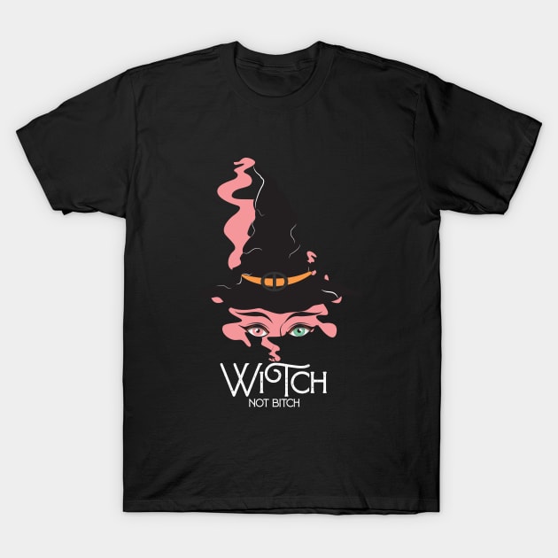 Witch not Bitch T-Shirt by emma17
